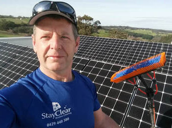 window and solar panel cleaning in Adealide Hills, South Australia