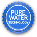 pure water used for window cleaning