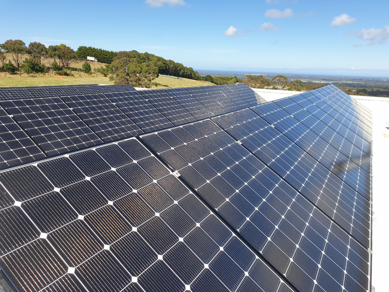 We will clean both flat and angled solar panels in Hervey Bay
