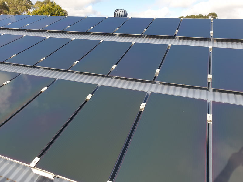 We love to see spotless clean solar panels on our Hervey Bay customers roof tops.