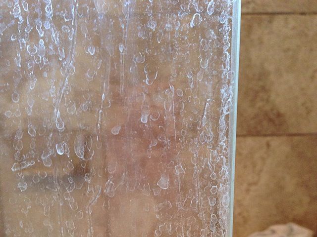 Glass stain hard water removal specialists on the Mornington Peninsula