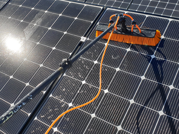 cleaning solar panels in hervey bay